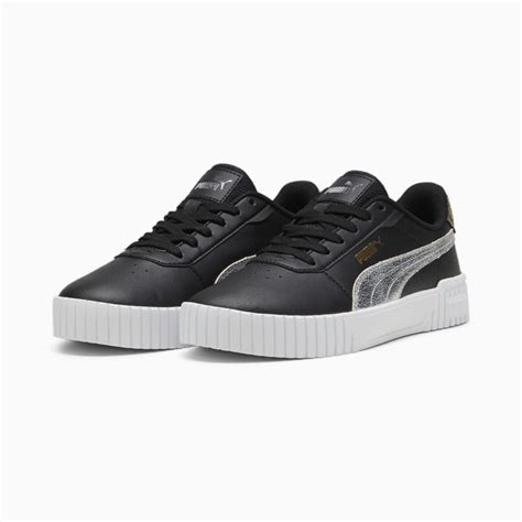 Zapatillas Para Mujer Carina 2 0 Metallic Shine Negro Puma