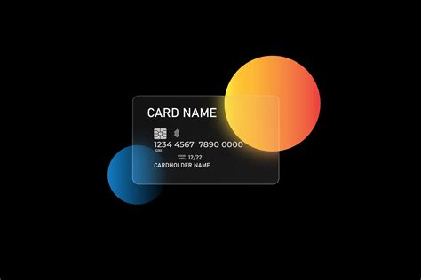 Glassmorphic Bank Card Graphic By Samira Mammadova4888 · Creative Fabrica