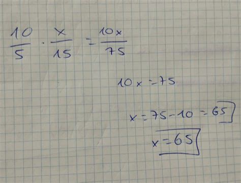 halle el valor del término desconocido x de la siguiente proporción