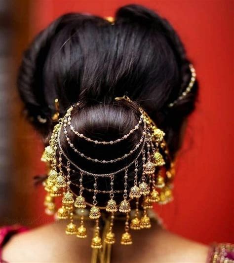 Indian Wedding Bun Hairstyle Pictures For To Be Brides Hesheandbaby