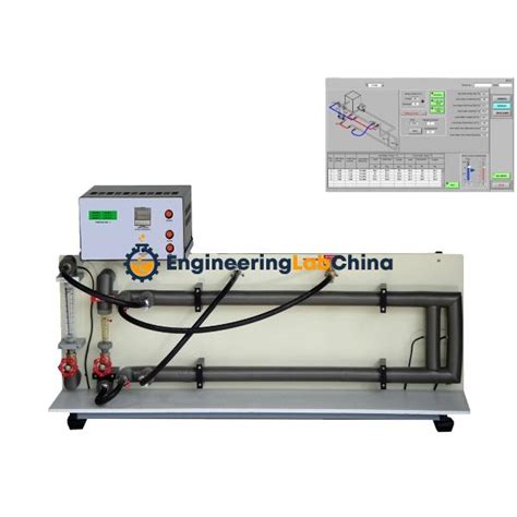 Parallel And Counter Flow Heat Exchanger With Data Acquisition