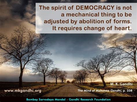 Mahatma Gandhi Quotes on Democracy | Democracy quotes, Mahatma gandhi ...