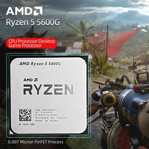 AMD Ryzen 5 5600G Gaming Cpu Z With Socket AM4 Three Core Processor