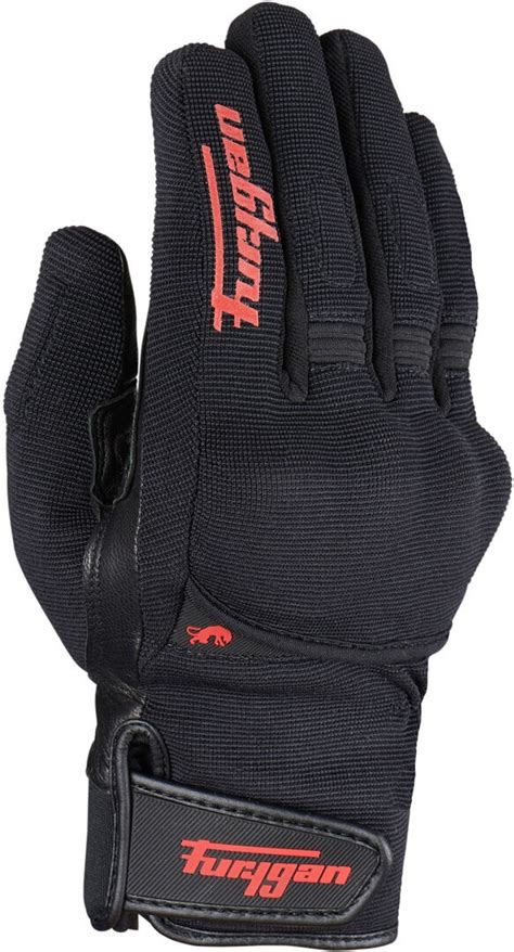 Furygan Jet All Saison D O Handschuhe Schwarz Rot Ab