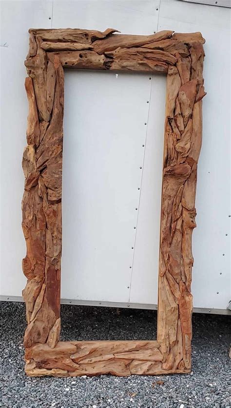 Large Driftwood Frame Etsy Driftwood Frame Driftwood Mirror Driftwood
