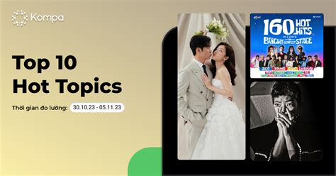 Top 10 chủ đề hot mạng xã hội tuần 30 10 5 11 Advertising Vietnam