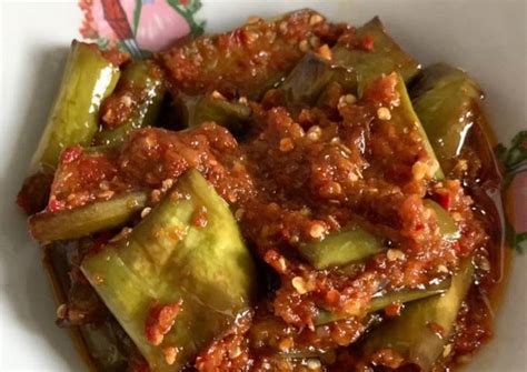 Resep Sambel Terong Terong Balado Pedas Oleh Saghara Cookpad