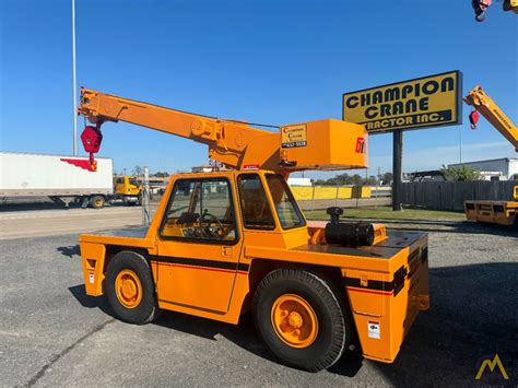 Broderson Ic 80 3g 9 Ton Carry Deck Crane For Sale Industrial Hoists