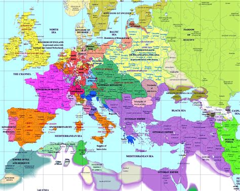 Map Of Europe 1700 – Map Of The Usa With State Names