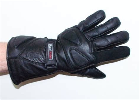 Men S Motorcycle Cruiser Bikers ATV Genuine Leather Thinsulate Gloves