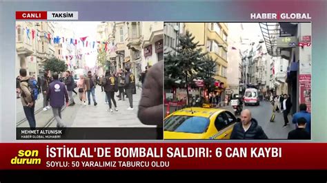 Taksim Stiklal Caddesi Ndeki Hain Sald R Yla Ilgili Son Durum