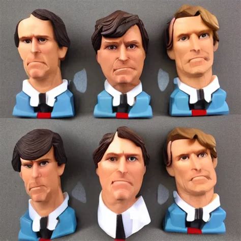 Tucker Carlson Action Figure Set Stable Diffusion