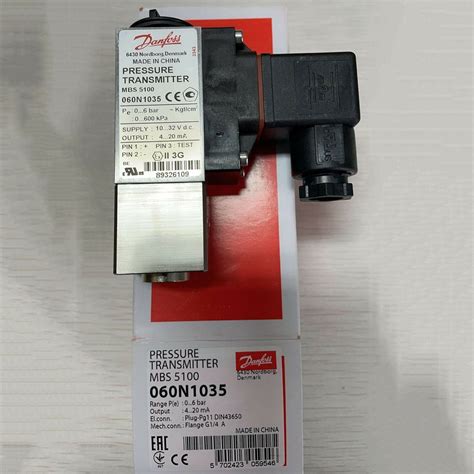 To V Operating Range To Bar Danfoss Pressure Transmitter