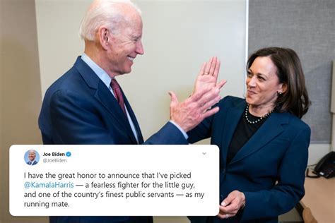 Joe Biden Picks Kamala Harris As Vp Running Mate Despite Pair Clashing