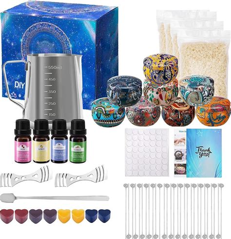 Kit Diy Velas Arom Ticas Suministros Para Hacer Velas Kit De