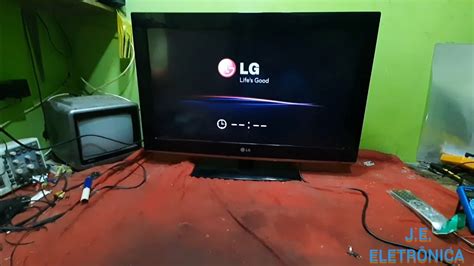 TV LG 32LD350 NÃO LIGA RESOLVIDO YouTube