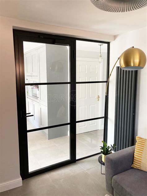 Glass Partitions At Residential Project Barry Vale Of Glamorgan Wales Heritage Black Framed