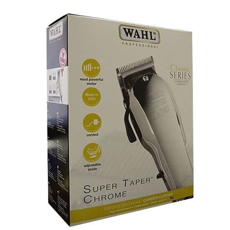 T Ng Wahl Super Taper Chrome Nh P Kh U Ch Nh H Ng