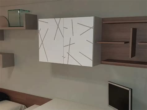 Cameretta Qik Light Louisiana Doimo Cityline Con Letto Una Piazza E