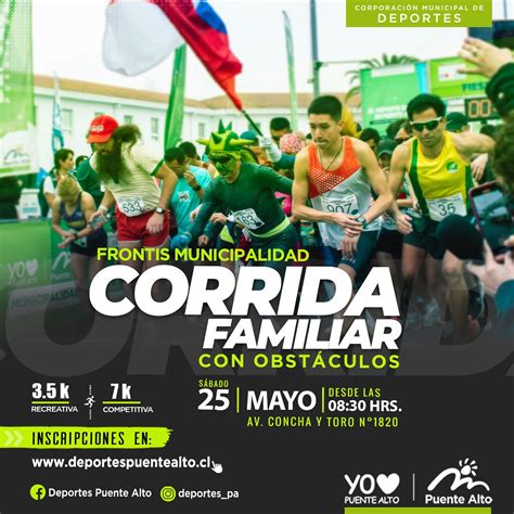 Masiva Participaci N En Corrida Familiar Con Obst Culos De Puente Alto