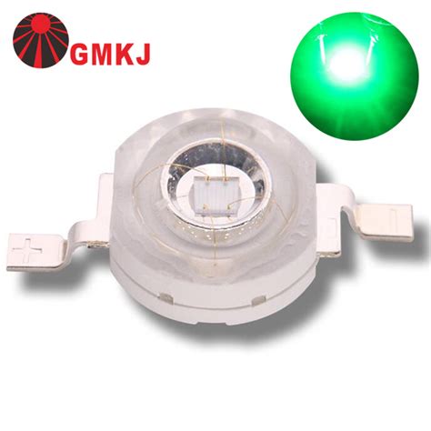 Gmkj High Power Green Color 3W 520nm 530nm LED Chip Diode China Green