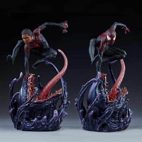 Spider Man Miles Morales Premium Format Figure By Sideshow Collectibles