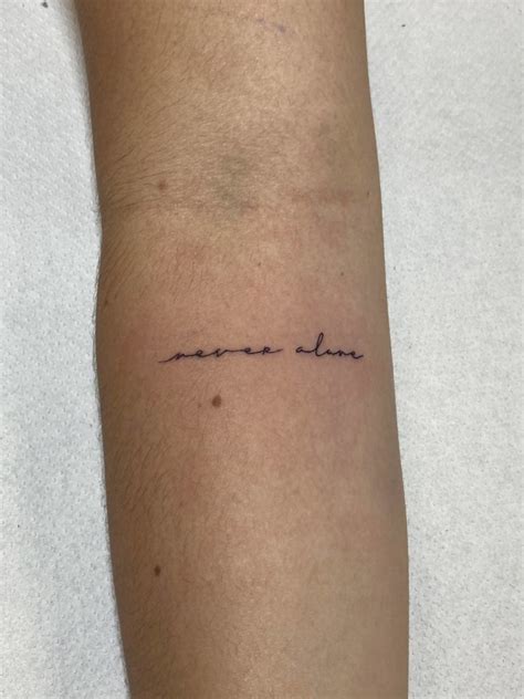 Tattoo Lettering Fine Line Avantgarde Tattoo Barcelona