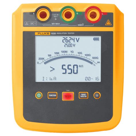 Fluke 200 Kiloohm To 500 Gigohm Cat Iv 600v Insulation Tester