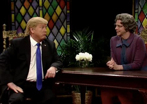 Dana Carvey’s Church Lady interviews Donald Trump twice.