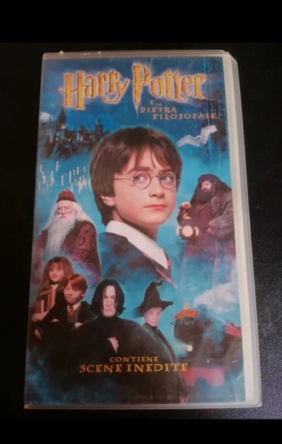 Harry Potter E La Pietra Filosofale Vhs Eur Picclick Fr