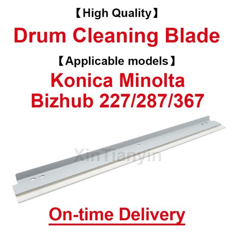 Drum Cleaning Blade For Konica Minolta Bizhub 227 287 367 BH Copier