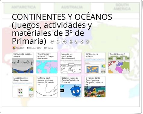 Ciencias Sociales De Primaria 9 Juegos Actividades Y Materiales Para