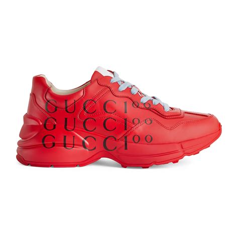 Top Imagen Red Gucci Sneakers Abzlocal Mx