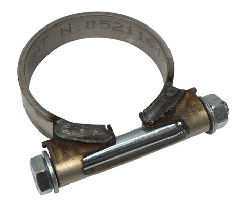 Jetex Exhausts Ltd Stainless 50 8mm 2 Inch Single Bolt Clamp Fits