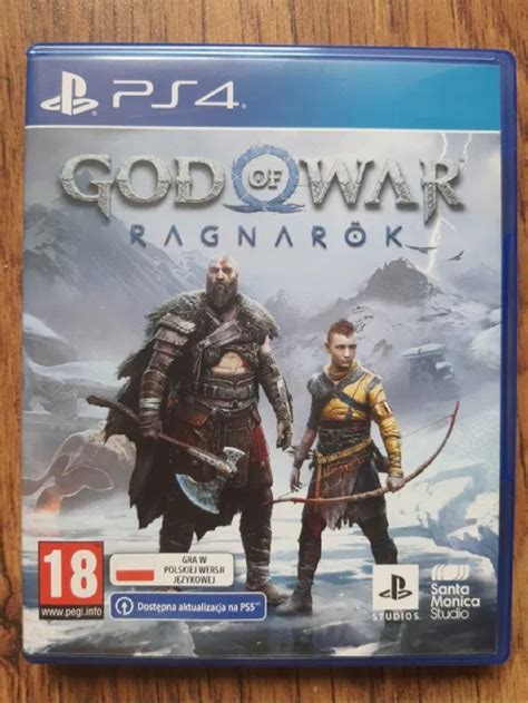 God Of War Ragnarok Gow Konsole Playstation Ps Bia A Podlaska