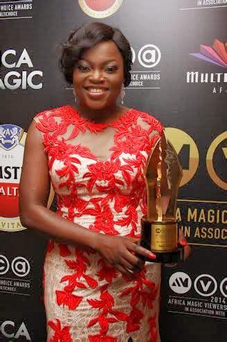 AMVCA winner Funke Akindele at the Africa Magic Viewers Choice Awards # ...