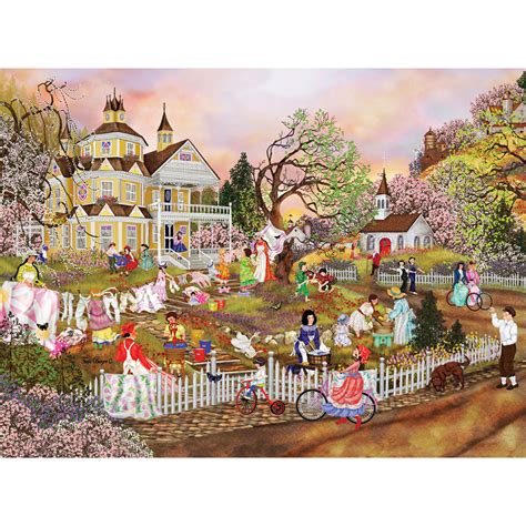 Spring Wash Piece Jigsaw Puzzle Spilsbury