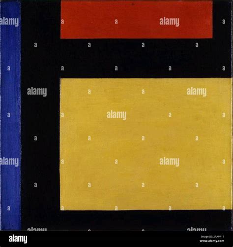 Counter Composition X Germany By Theo Van Doesburg Stock Photo