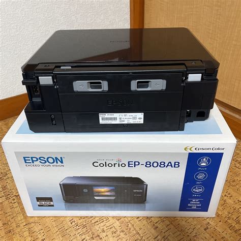 Yahooオークション Epson カラリオ Ep 807ab インクジェット複合機