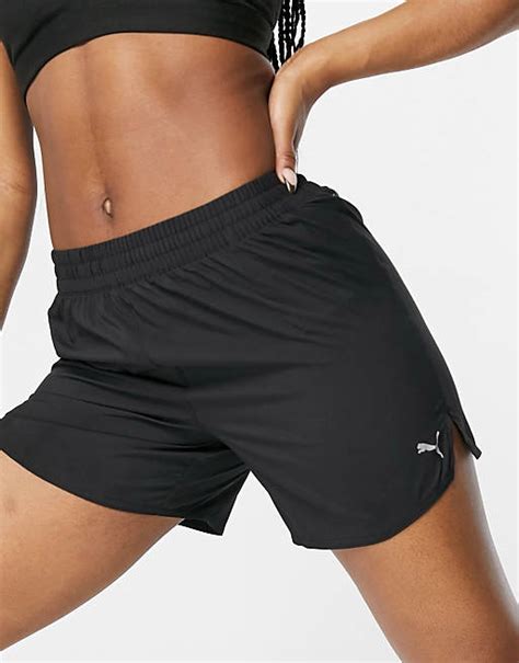 Puma Running Favourite shorts in black | ASOS