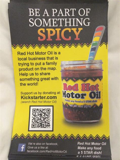 red hot motor oil  scott roberts hot sauce bbq  spicy food blog