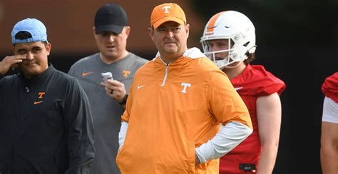 Everything Josh Heupel Said After Tennessee S First Preseason Practice