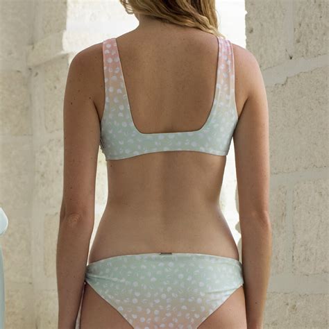 Cay Bikini Top Sea Shells Sea Sage