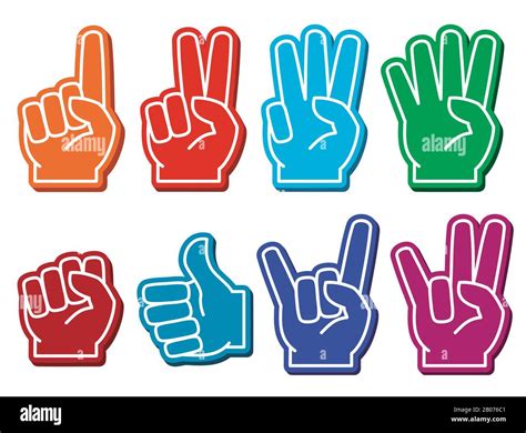 Three Finger Hand Gesture Hi Res Stock Photography And Images Alamy