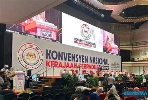 Konvensyen Nasional Kerajaan Perpaduan Berlangsung Hari Ini Astro Awani