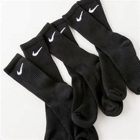 Black Nike Dri Fit Socks In 2023 Black Nikes Dri Fit Socks Crew Socks