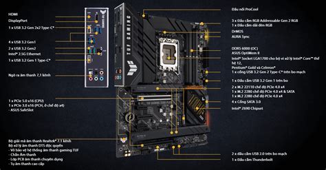 Mainboard Asus Tuf Gaming Z690 Plus Ttc