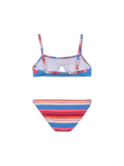 PROTEST Mädchen Bikini Josie JR Neckholder blau