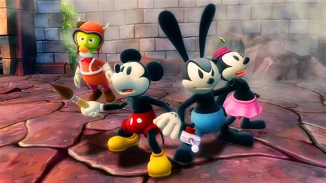 Disney Epic Mickey 2 The Power of Two O Início legendado YouTube