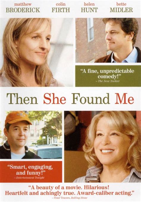 Then She Found Me (2007) - Helen Hunt | Synopsis, Characteristics ...